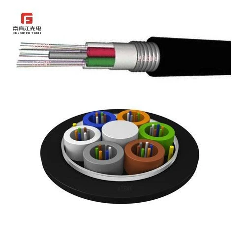FCJ ODM GYTA Armored Outdoor 48cores Optic Fiber Cables Distributor FCJ ODM GYTA Armored Outdoor 48cores Optic Fiber Cables Distributor