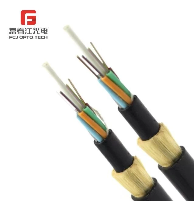 FCJ ODM GYTA Armored Outdoor 96coresSingle Mode Stranded Optic Fiber Cables Distributor